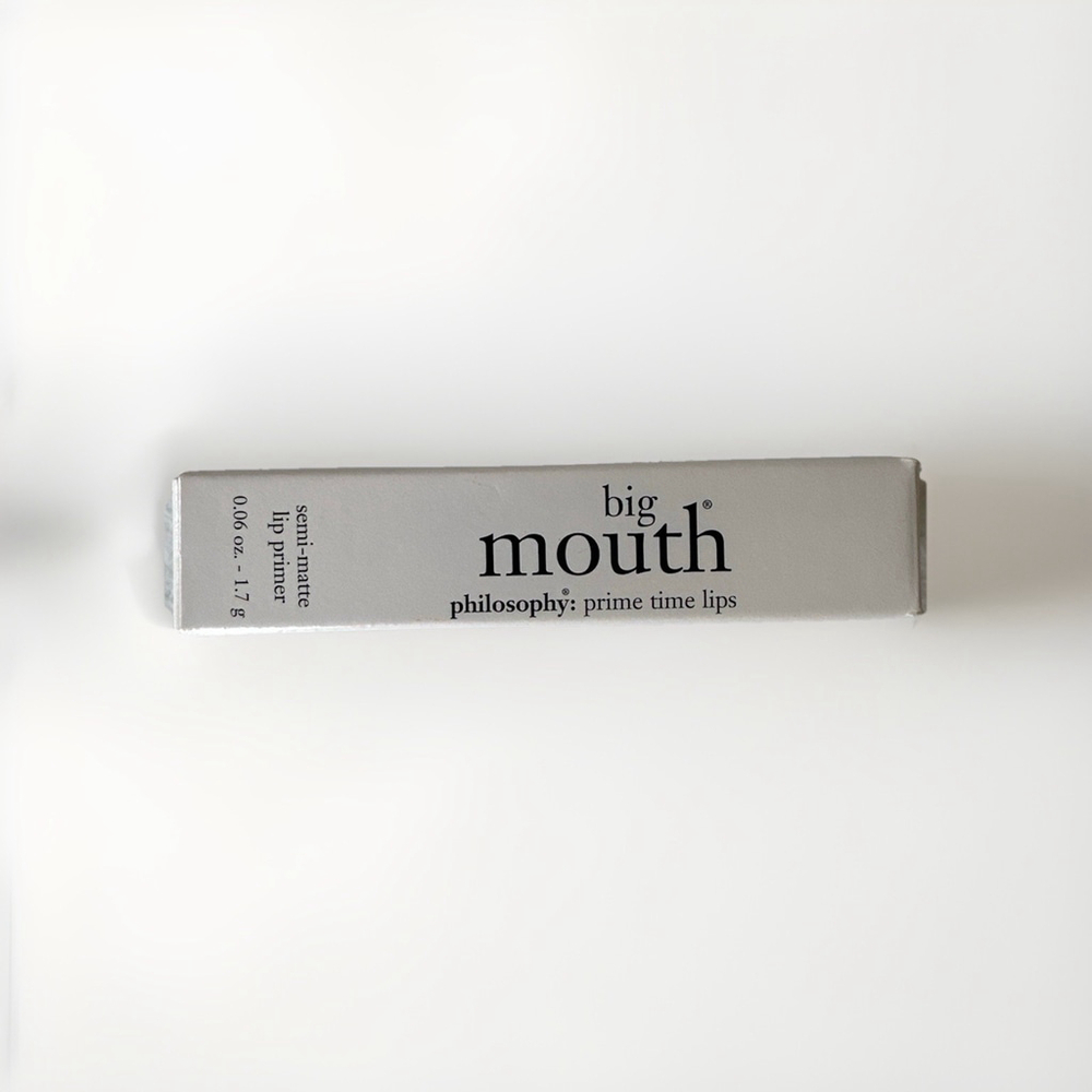Philosophy Big Mouth Prime Time Lips Lip Primer Semi Matte 0.06 oz Makeup